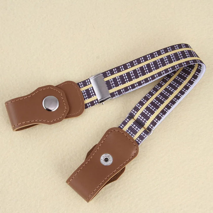 Plaid elastic kids&