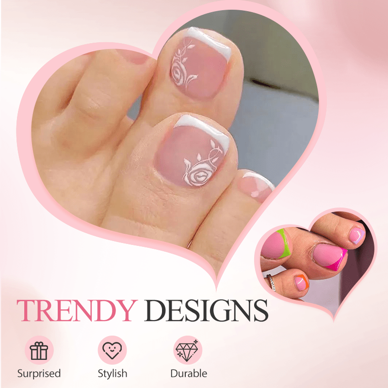 Polishedease Press On Toenail Set Product Image 02