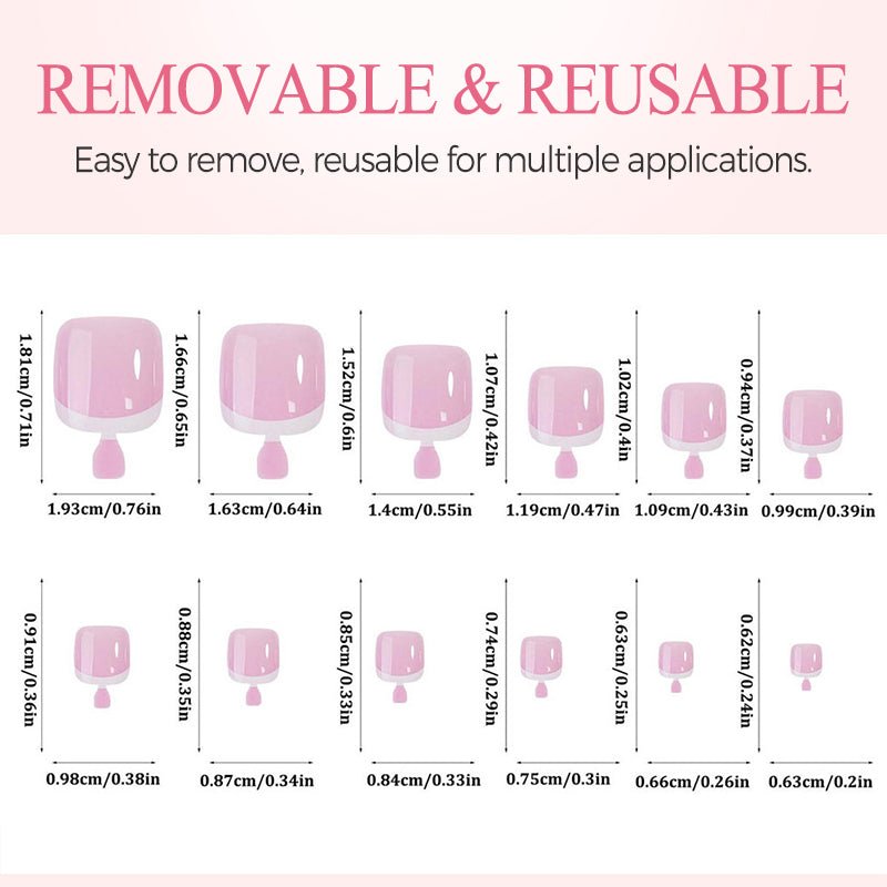 Polishedease Press On Toenail Set Product Image 07