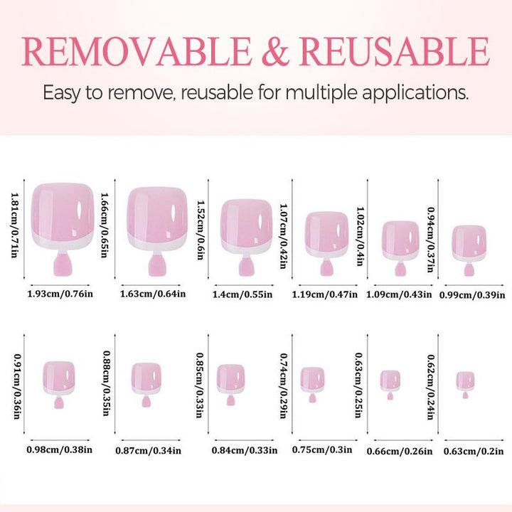 Polishedease Press On Toenail Set Product Image 07