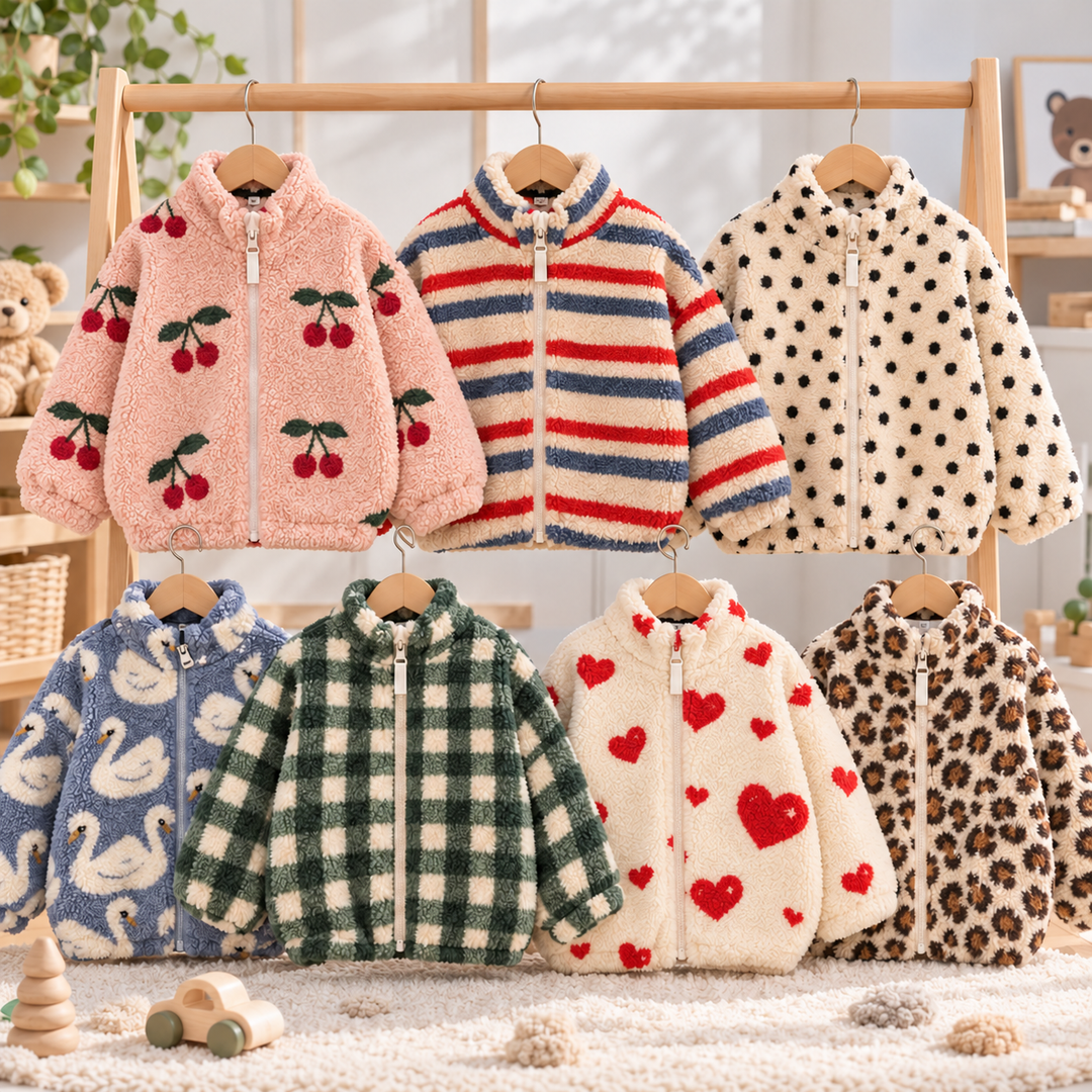 Seven printed kids&