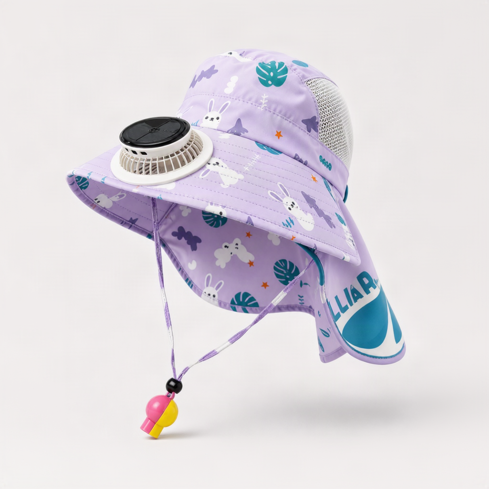 Purple printed kids&