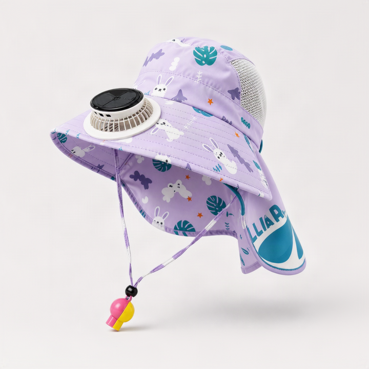 Purple printed kids&