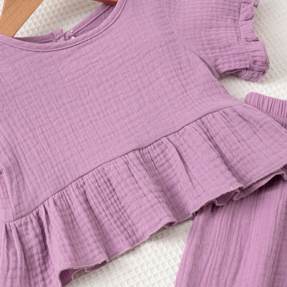 Close-up of the purple top&