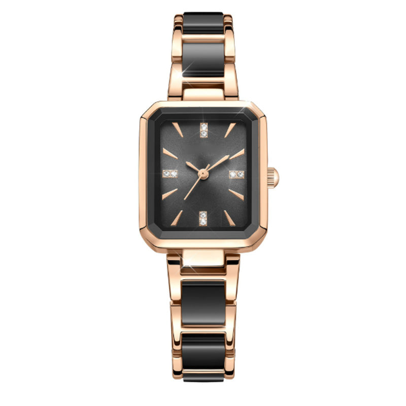 Radiant Rectangular Womens Quartz Watch Product Image 01