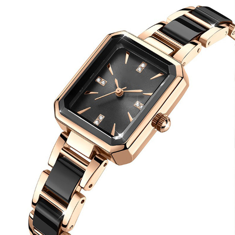 Radiant Rectangular Womens Quartz Watch Product Image 06