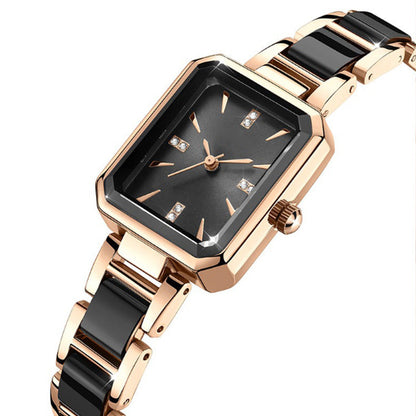 Radiant Rectangular Womens Quartz Watch Product Image 06