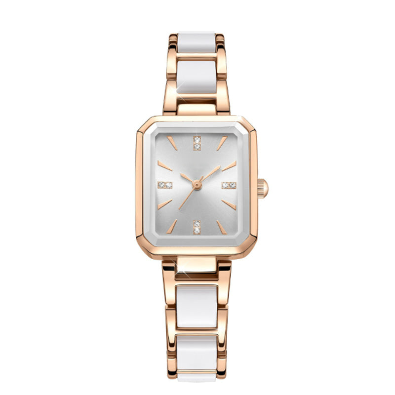 Radiant Rectangular Womens Quartz Watch Product Image 08