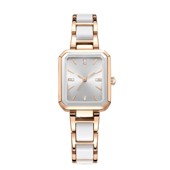 Radiant Rectangular Womens Quartz Watch Product Image 08