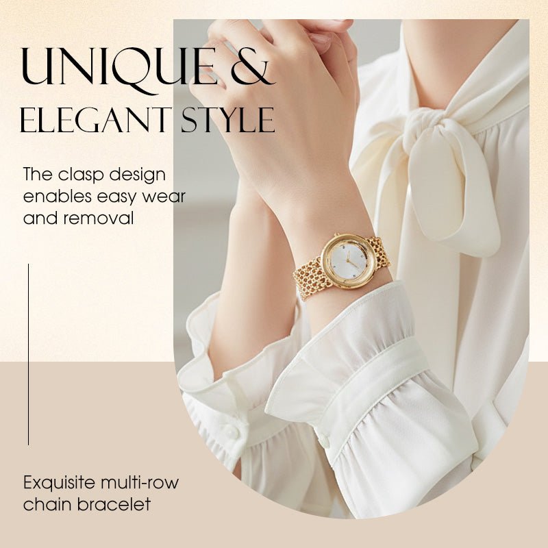 Radiant Retro Womens Quartz Rhinestone Watch Product Image 08