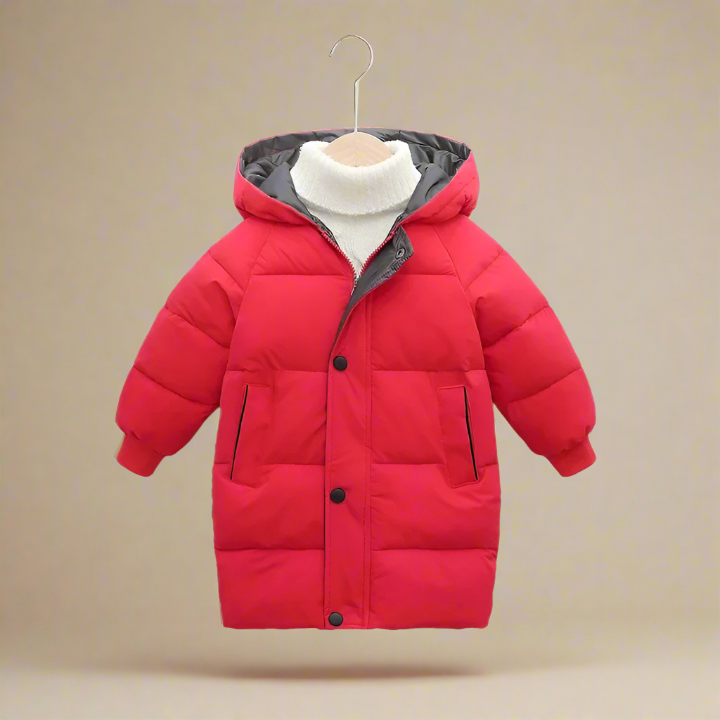 Red hooded kids&
