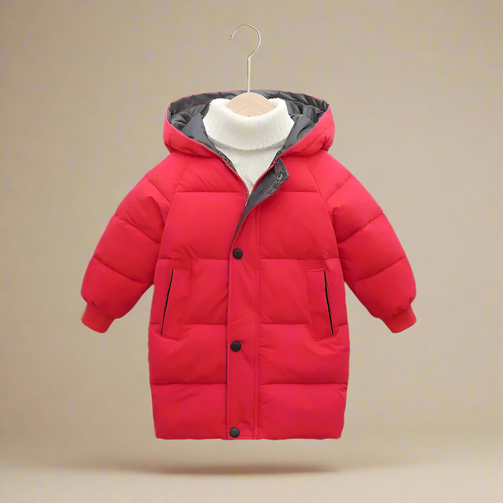Red hooded kids&