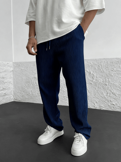 Relaxed Heavyweight Knit Wide Leg Pants Product Image 10