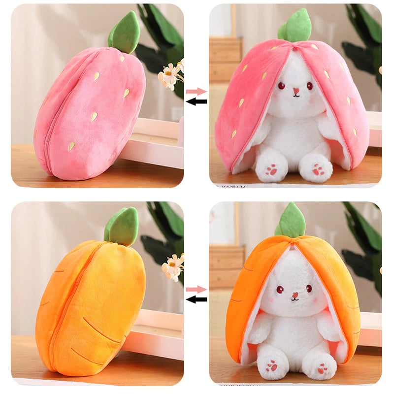 Rosy Bunny Plush Toy Soft Stuffed Animal Product Image 04