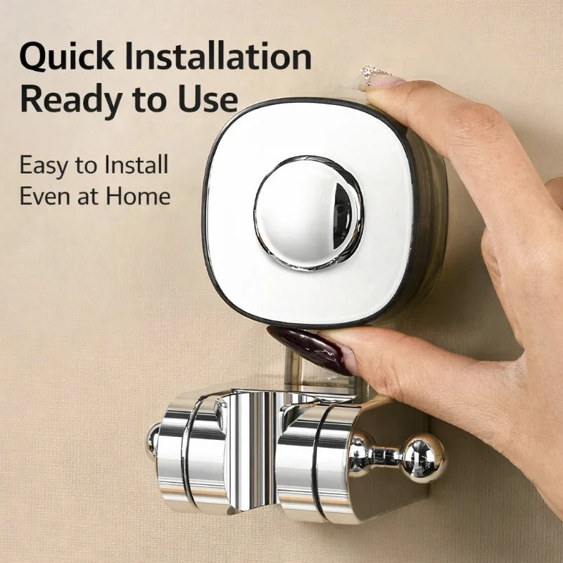 Rotating Suction Shower Head Holder Product Image 03