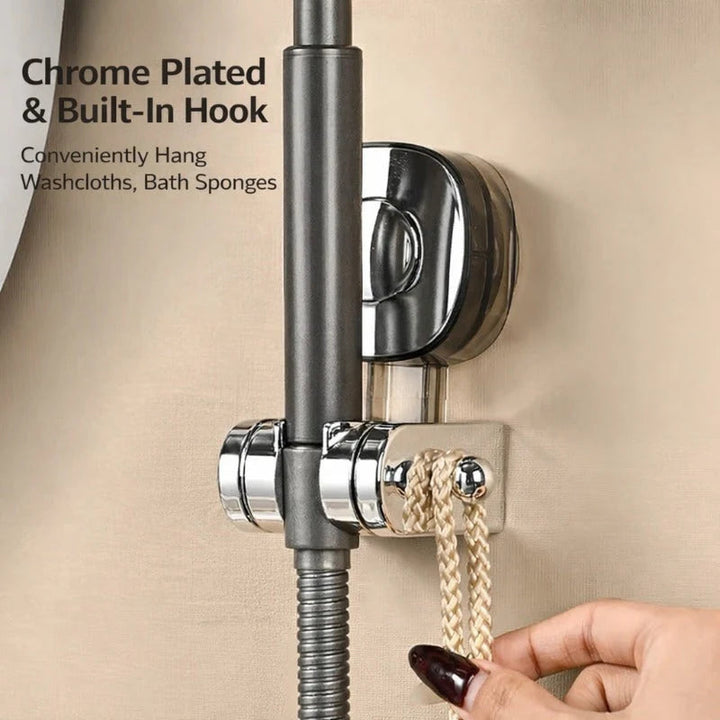 Rotating Suction Shower Head Holder Product Image 04