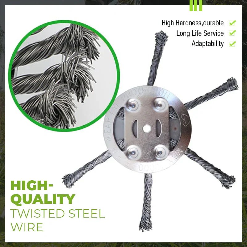 Rugged Steel Weed Trimmer Head Product Image 08