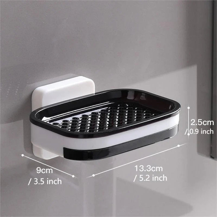 Self Draining Adhesive Soap Dish Product Image 01
