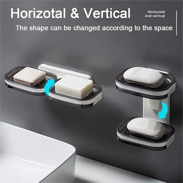Self Draining Adhesive Soap Dish Product Image 04