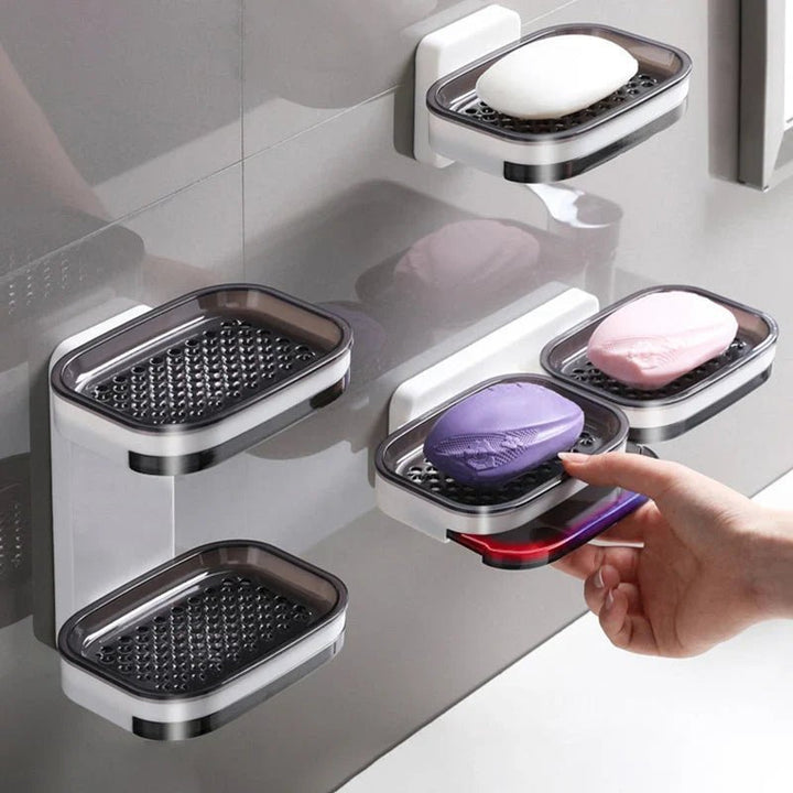 Self Draining Adhesive Soap Dish Product Image 05