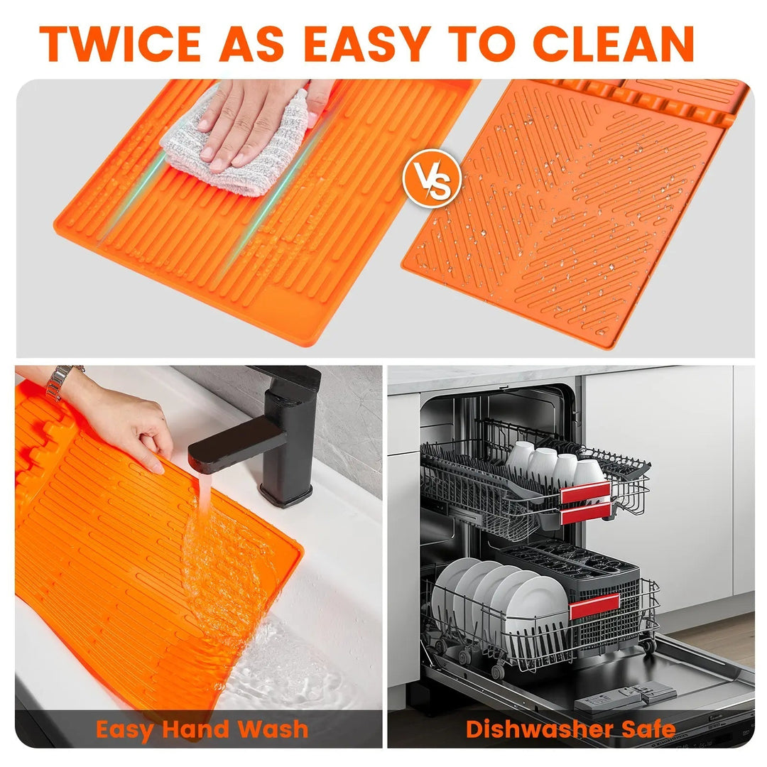 Silicone Grill Side Shelf Mat Tool Organizer Product Image 05