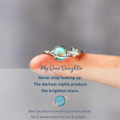 Silver Celestial Adjustable Ring Product Image 05