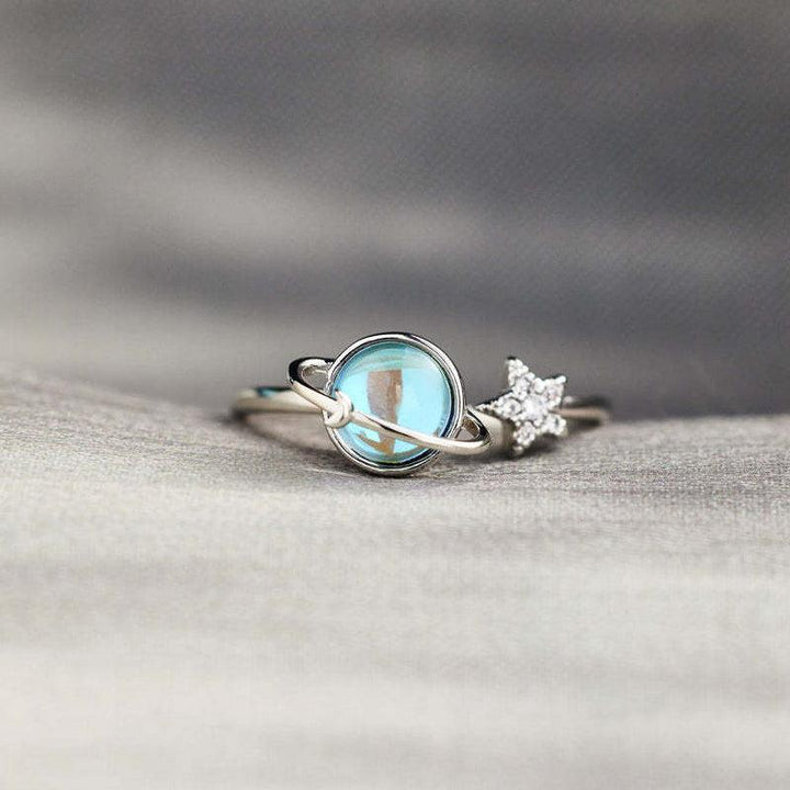 Silver Celestial Adjustable Ring Product Image 07