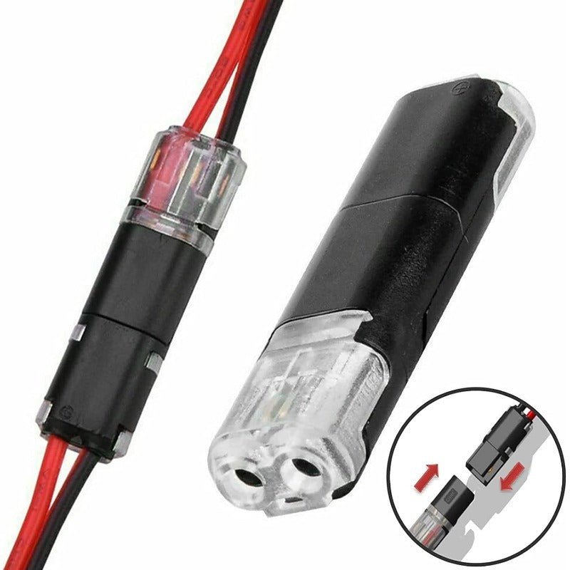 Snaplock 2 Pin Solderless Led Strip Wire Connectors Product Image 03