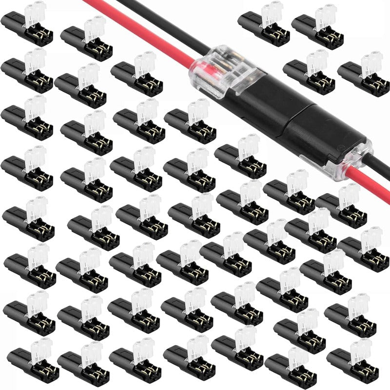 Snaplock 2 Pin Solderless Led Strip Wire Connectors Product Image 09