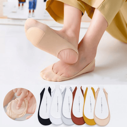 Softstep Hidden Liner Socks Heel Grip Cooling Fabric Product Image 01
