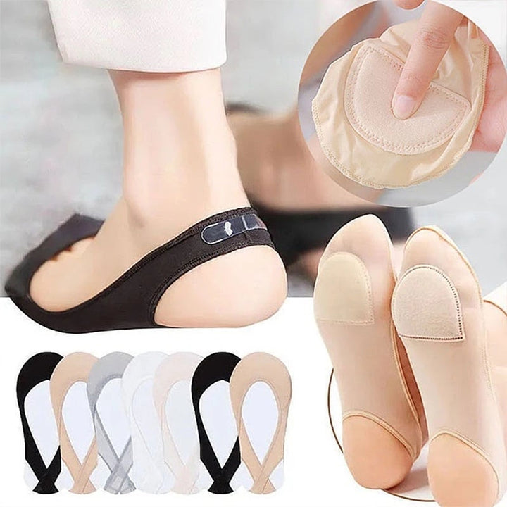 Softstep Hidden Liner Socks Heel Grip Cooling Fabric Product Image 02