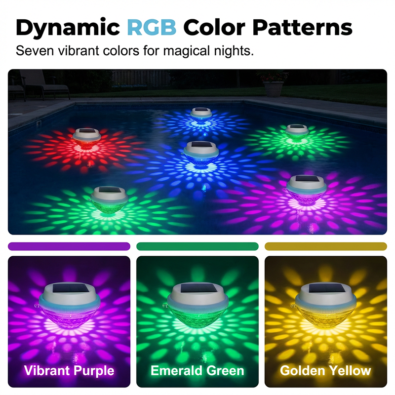 Solar Floating Pool Light Product Image 04