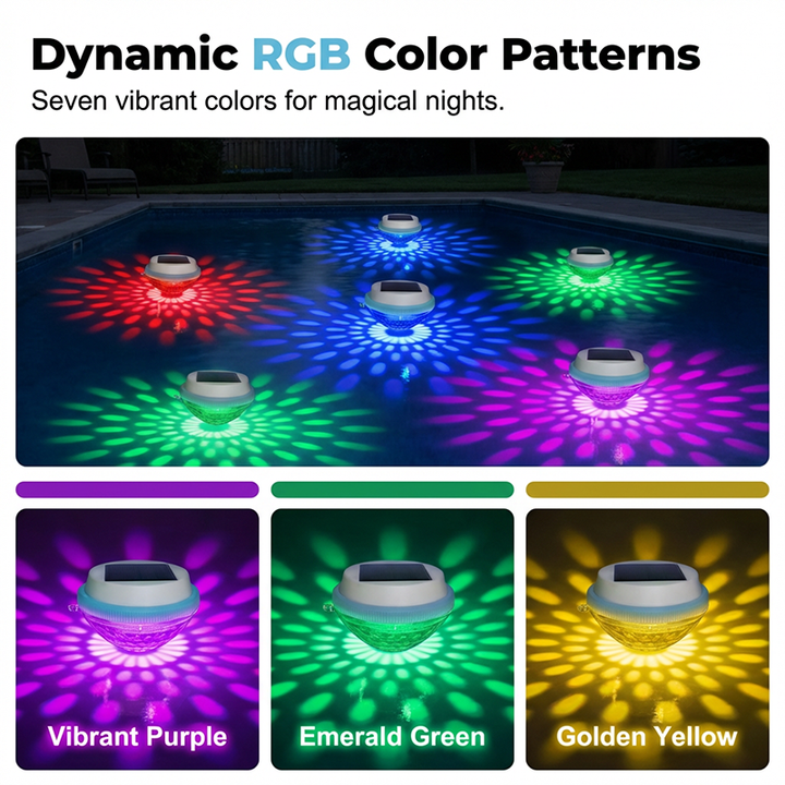 Solar Floating Pool Light Product Image 04