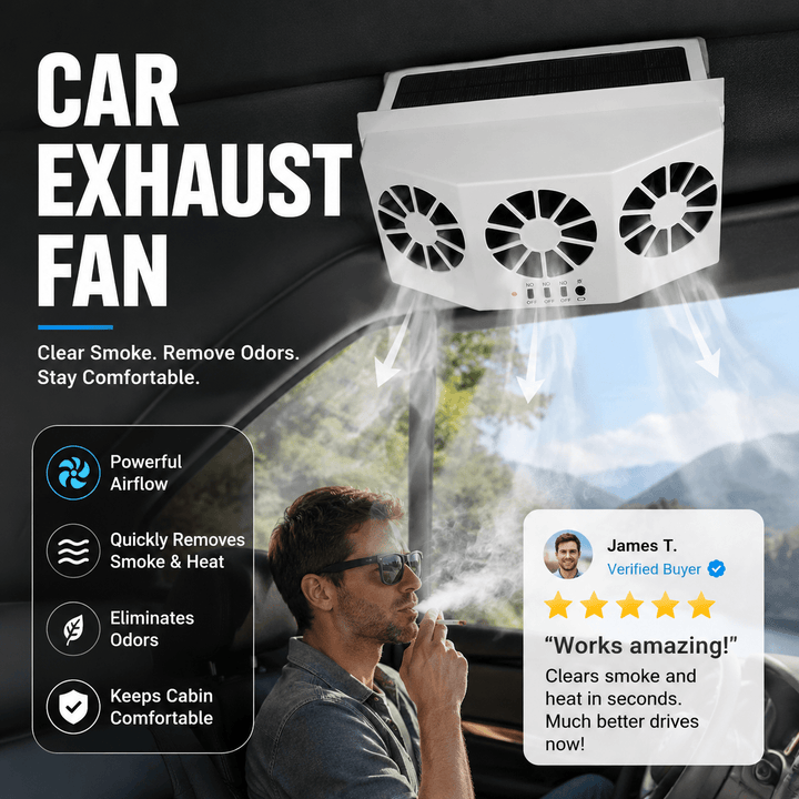 Solar Window Car Vent Fan Product Image 05