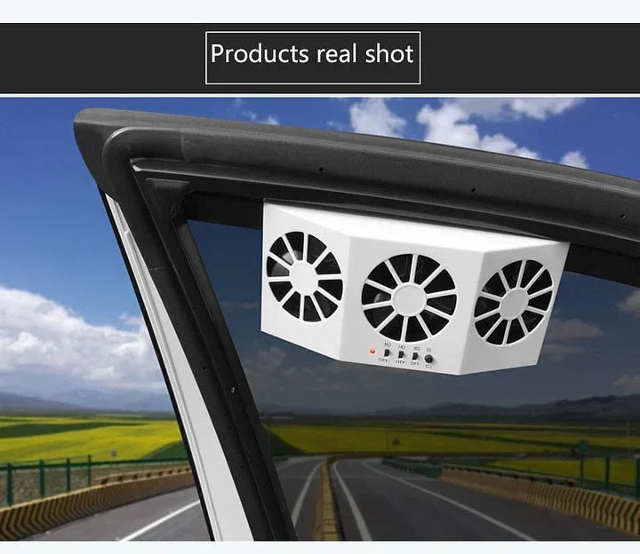 Solar Window Car Vent Fan Product Image 09