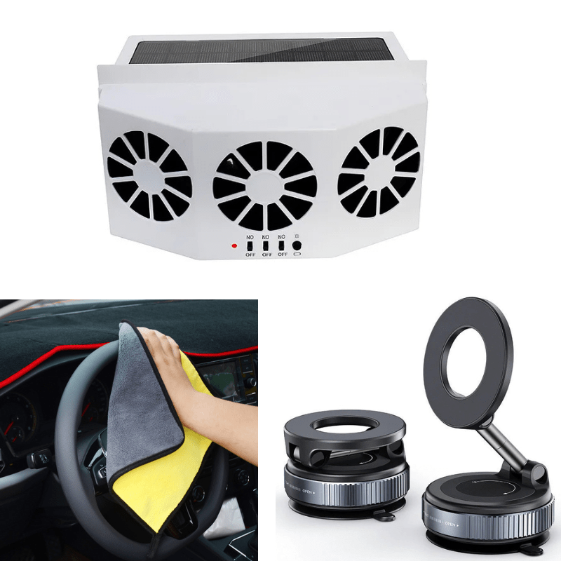 Solar Window Car Vent Fan Product Image 10