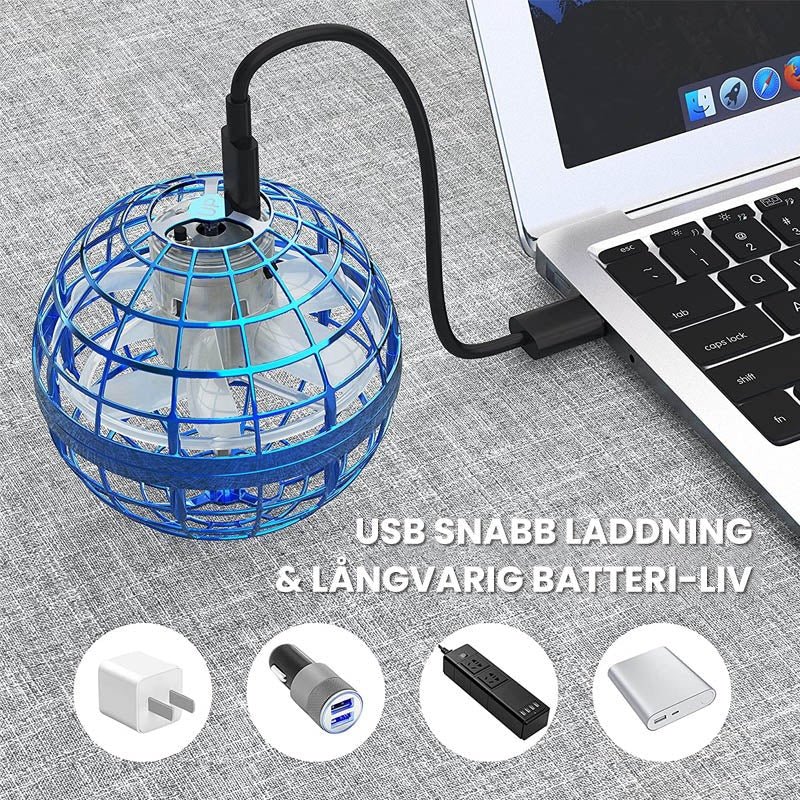 Spinglide Hand Control Flying Ball Drone Product Image 09