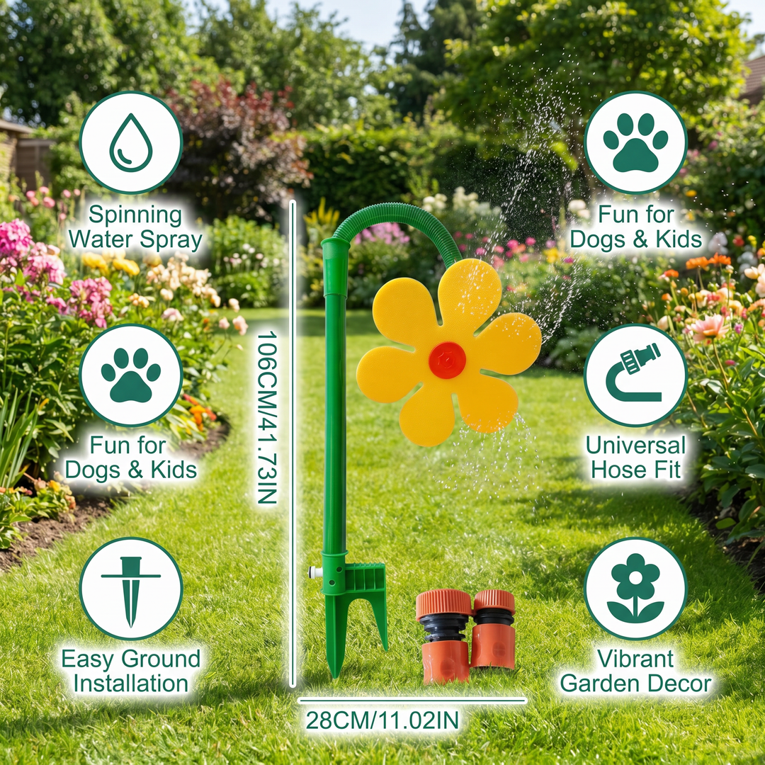 Spinning Flower Garden Sprinkler Product Image 06