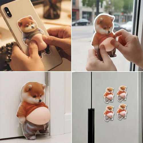 Squishy Pup Self Adhesive Door Bumper Product Image 01