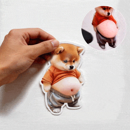 Squishy Pup Self Adhesive Door Bumper Product Image 02