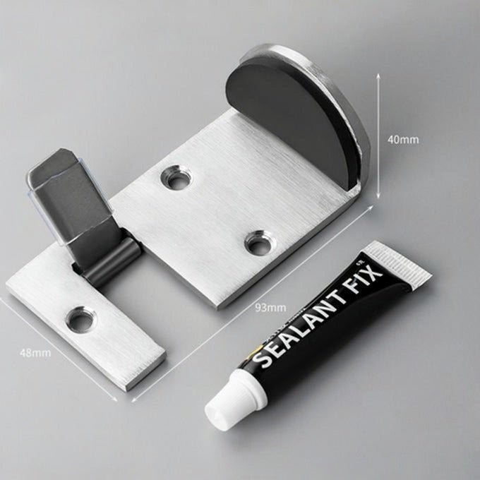 Stainless Steel Door Stop Rubber Buffer Product Image 01