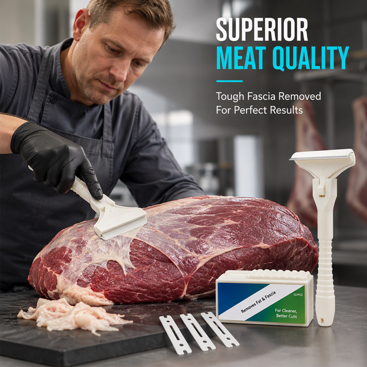 Stainless Steel Meat Scraper T Handle Product Image 02
