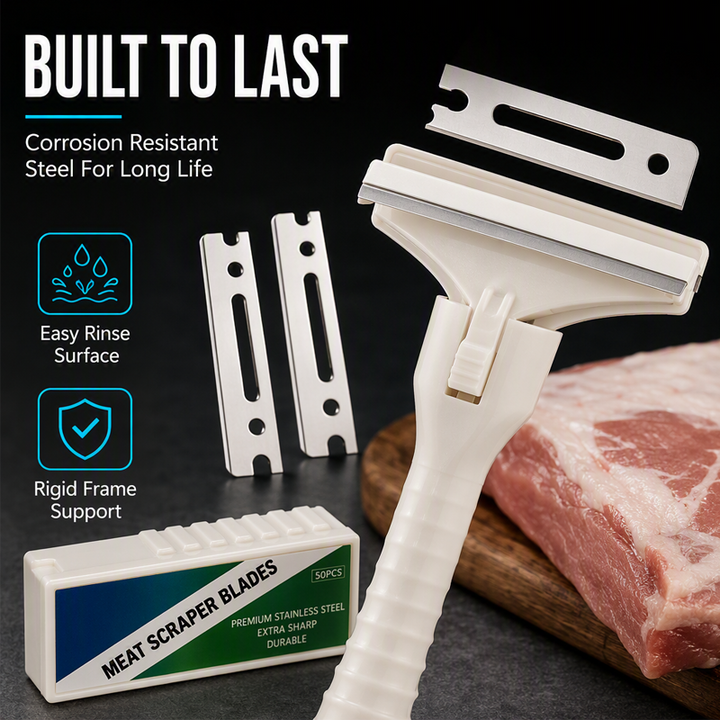 Stainless Steel Meat Scraper T Handle Product Image 03