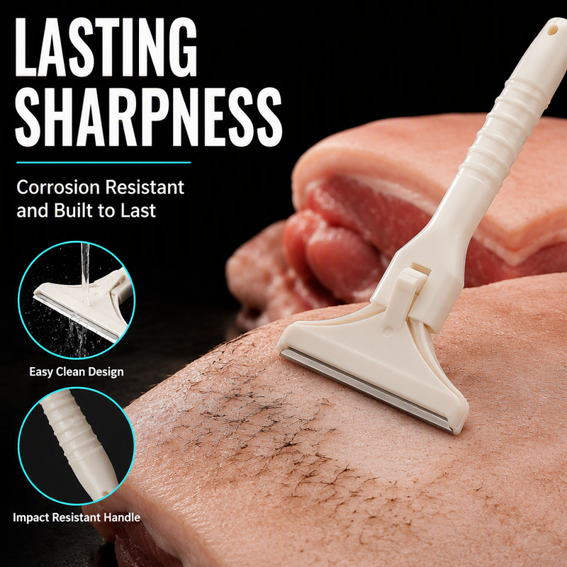 Stainless Steel Meat Scraper T Handle Product Image 06