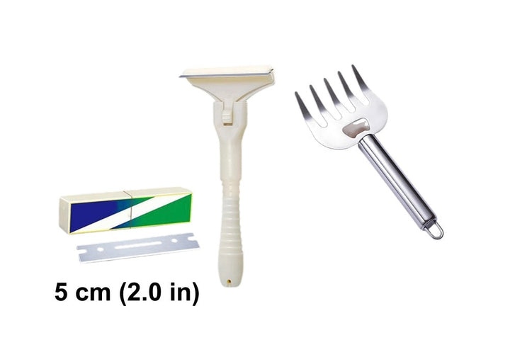 Stainless Steel Meat Scraper T Handle Product Image 08