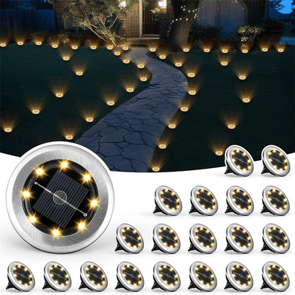 Starlane Outdoor Ground Lights Auto Dusk Sensor 2 Pack Product Image 02