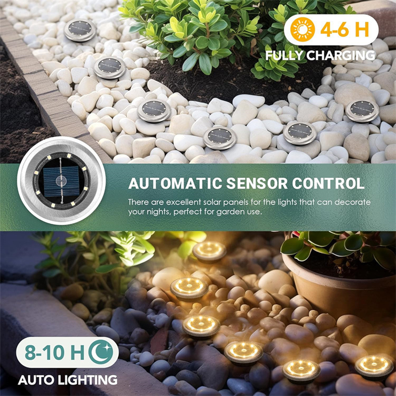 Starlane Outdoor Ground Lights Auto Dusk Sensor 2 Pack Product Image 04