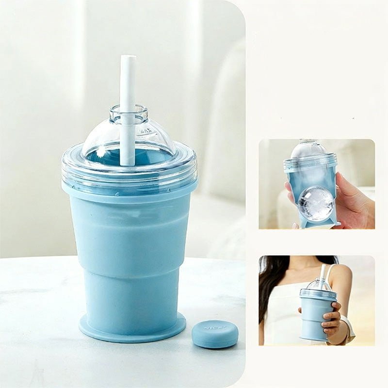 Stowaway Silicone Collapsible Straw Cup Product Image 05