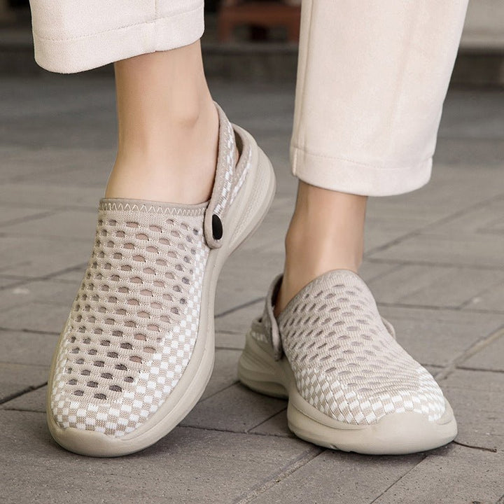 Strideair Mesh Clogs Roomy Convertible Eva Traction Product Image 02