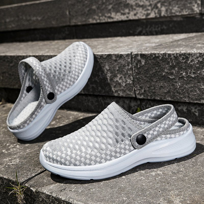 Strideair Mesh Clogs Roomy Convertible Eva Traction Product Image 03